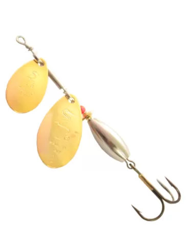 Heron Lucciola Tandem Palette Oro Cucchiaino Pesca Spinning Esche Artificiali Heron