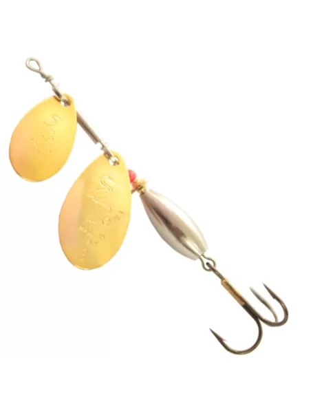Heron Lucciola Tandem Palette Oro Cucchiaino Pesca Spinning Esche Artificiali Heron