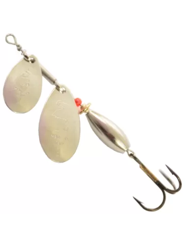 Heron Lucciola Tandem Palette Argento Cucchiaino Pesca Spinning Esche Artificiali Heron