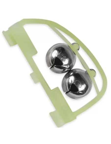 Campanello Doppio Per Cima con Porta Starlite 4.5 mm Accessori da pesca Altro