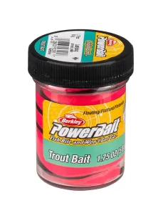 Berkley Powerbait Glitter Trout Bait Pink Panda Pastella per Trote Esche da pesca Berkley