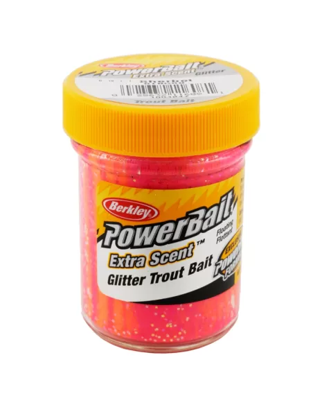 Berkley Powerbait Glitter Trout Bait Sherbent Pastella per Trote Esche da pesca Berkley