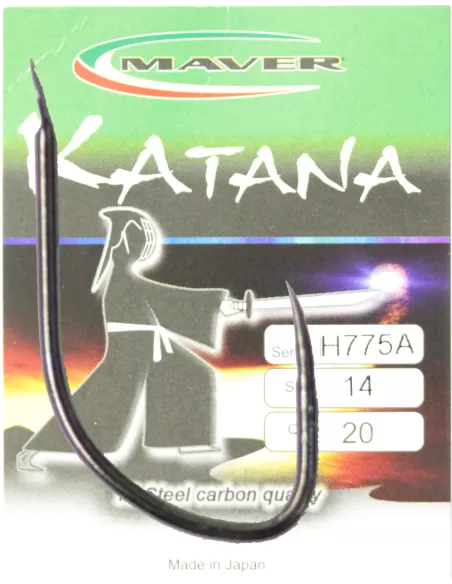 Katana Ami H775 Senza Ardiglione 20 pz Ami da pesca Maver
