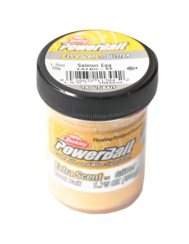 Berkley Powerbait Glitter Trout Bait Gusto Salmon Egg Pastella per Trote Esche da pesca Berkley