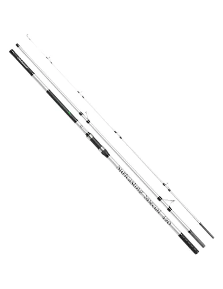 Shakespeare Glowstik Surf Canna da Pesca 4.20 mt con Vetta Illuminata a Batteria Canne da pesca Shakespeare