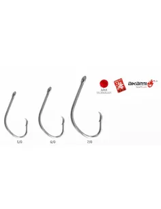Akami 843 Ami da Pesca Robusti con Occhiello Ami da pesca Akami