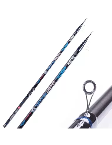 Akami Hannoki Canna da Pesca Bolognese in Carbonio Alto Modulo Canne da pesca Akami