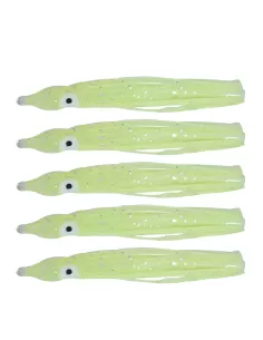Tatler Octopus Classic Yellow 5 pz 60 mm Gialli Esche Artificiali Tatler