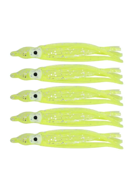 Tatler Octopus Classic Yellow 5 pcs 60 mm - fishing tackle