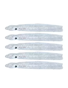 Tatler Octopus Classic Trasparent Glitter 5 pz 60 mm Esche Artificiali Tatler