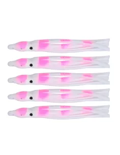 Tatler Octopus Classic Pink White 5 pz 60 mm Esche Artificiali Tatler