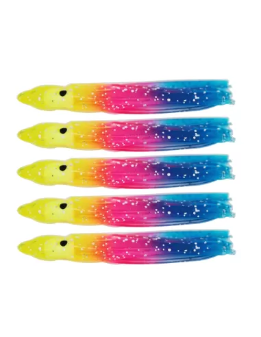 Tatler Octopus Classic Multicolor 5 pz 60 mm Esche Artificiali Tatler