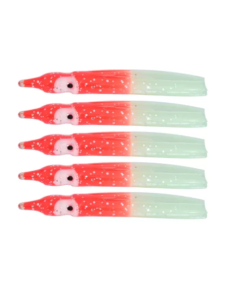 Tatler Octopus Classic Orange Luminous 5 pcs 60 mm
