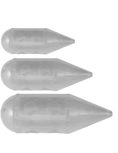 Sele Livebait Feeder Pasturatore Trasparente Regolabile in 3 Misure Pasturatori Sele