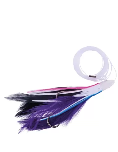 Sugoi Strike Tuna TR3 montatura da Traina Assemblata Viola Nero Accessori da pesca Sugoi