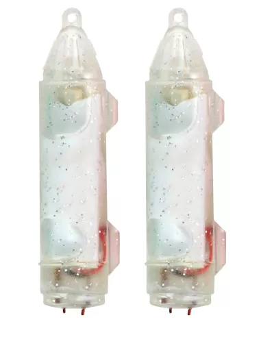 Sugoi Led Light Strobo Richiamo Bolentino 5.5 cm Bianco 2 pz Lampade e luci chimiche Sugoi