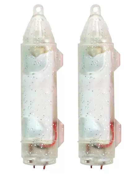 Sugoi Led Light Strobo Richiamo Bolentino 5.5 cm Bianco 2 pz Lampade e luci chimiche Sugoi