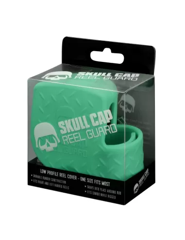 13 Fishing Skull Cap Guscio Protezione Per Mulinello Verde Borse da pesca 13 Fishing
