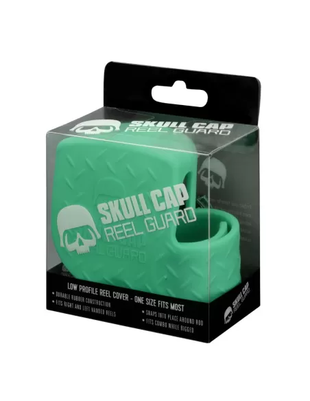 13 Fishing Skull Cap Guscio Protezione Per Mulinello Verde Borse da pesca 13 Fishing