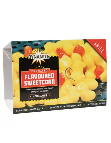 Dynamite Frenzied Mais da Innesco Giallo Aromatizzato Krill Esche da pesca Dynamite
