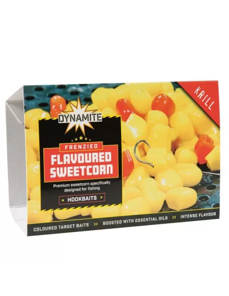 Dynamite Frenzied Mais da Innesco Giallo Aromatizzato Krill Esche da pesca Dynamite