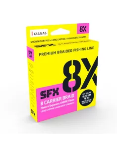 Sufix Trecciato da Pesca SFX 8X 135 mt Colore Green 8 Capi Fili da pesca Sufix