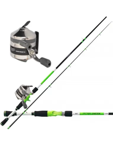 Kit Spinning Baitcasting Canna Mulinello e Filo Kit da pesca Tatler