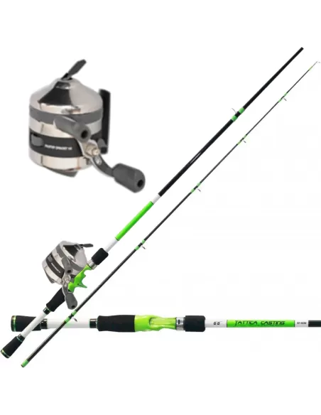 Kit Spinning Baitcasting Canna Mulinello e Filo Kit da pesca Tatler
