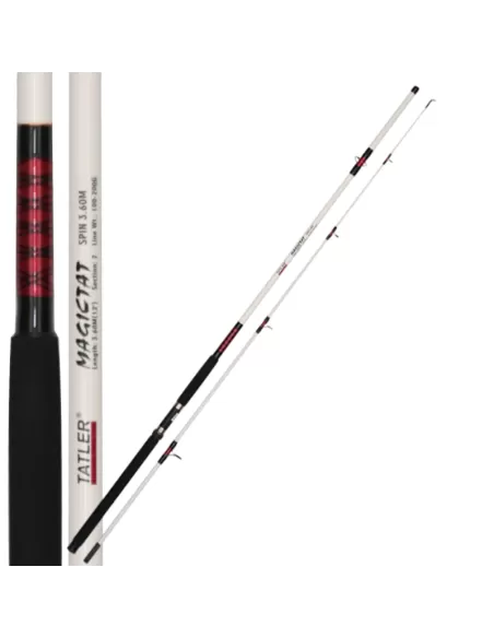 Tatler MAgictat Canna da Pesca Storione siluro 3.60 mt 2 sez Canne da pesca Tatler