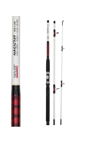 Tatler Magictat Canna da Pesca 3 sez 2.40 mt 100 200 gr Canne da pesca Tatler
