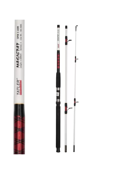 Tatler Magictat Canna da Pesca 3 sez 2.40 mt 100 200 gr Canne da pesca Tatler