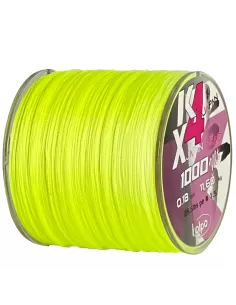 Kolpo Braid Trecciato Giallo Bobina da 1000 mt Fili da pesca Kolpo