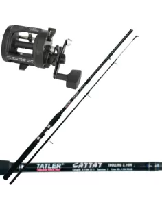 Fishing Kit From The Boat Trolling Drifting Deep Jig Rod and Reel 