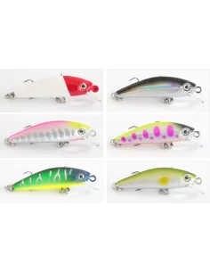 Yamashiro Chiku Artificiale Minnow Sinking Pesca Spinning 45 mm 3 gr Esche Artificiali Yamashiro