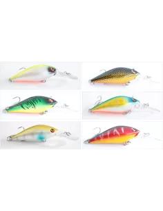 Yamashiro Sinshi Crank Bait Pesca Spinning 80 mm 8.5 gr Esche Artificiali Yamashiro