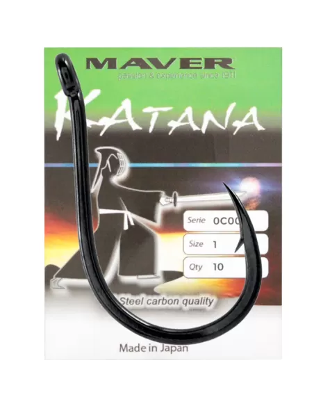 Maver Katana Ami con Occhiello C002 10 pz Ami da pesca Maver
