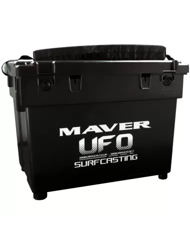 Maver Ufo Surf Seat Box Cassone Surfcasting 41 x 39 x 54 Cassette Pesca Maver