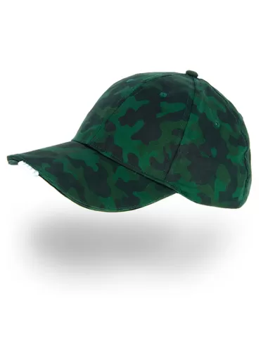 Ngt Cappello Mimetico con 5 Led Alta Luminosità Abbigliamento/stivali