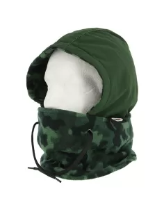 Ngt DLX Camo Snood Warm Balaclava Covered in Fleece 