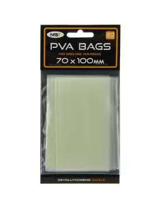 Ngt Pva Sacchetti Idrosolubili 70x100 cm 20 pz Carpfishing NGT