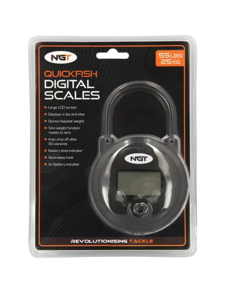 Ngt Bilancia Pesa Pesci Digitale 25 kg Carpfishing NGT