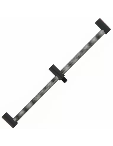 Ngt Buzz Bar in Alluminio Effetto Carbonio 3 Canne  Carpfishing