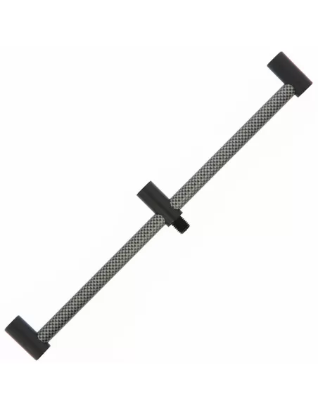 Ngt Buzz Bar in Alluminio Effetto Carbonio 3 Canne  Carpfishing