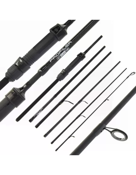 Ngt Canna Profiler Travelmaster in Carbonio Travel Spin 1.80 mt 10-30 gr Canne da pesca