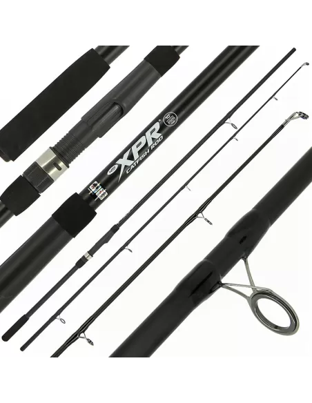 Ngt Xpr Canna da Pesca Storioni e siluri 3 mt 2 sezioni in Carbonio Canne da pesca per professionisti e principianti NGT