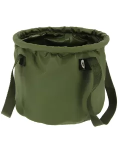 Secchio Impermeabile con Doppi Manici 7 Litri Richiudibile Carpfishing NGT