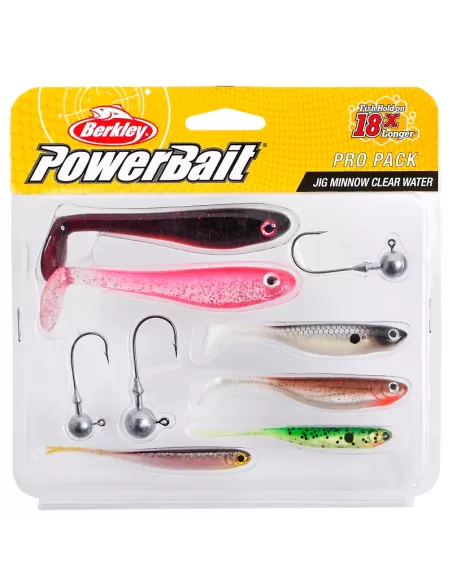 Berkley Pro Pac Jig Minnow Per Acque Chiare 9 pz Esche Artificiali Berkley