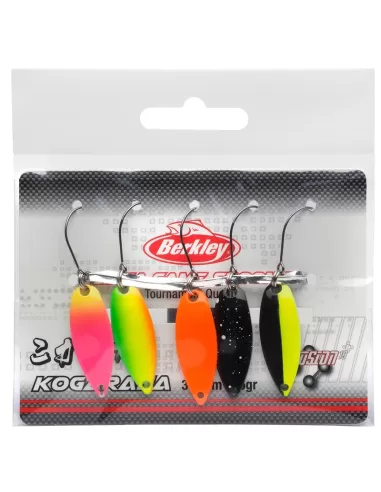 Berkley Area Game Kogarana Spoons Assortimento 5 pz Esche Artificiali Berkley