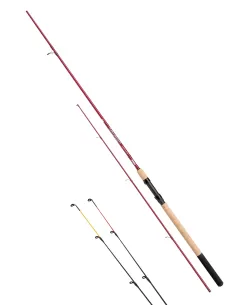 Mitchell Tanager Red CAnna Fishing Feeder Carbon Feeder 