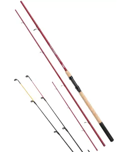Mitchell Tanager Red Fishing Rod Carbon Feeder 3 Sections 